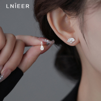 S925纯银折扇琵琶耳钉女2025年新款国风复古耳环养耳洞时尚耳饰品送女朋友老婆情人节七夕生日礼物