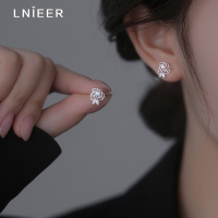 999纯银山茶花珍珠耳钉女2025新款银耳环小众高级感轻奢耳饰送女朋友老婆情人节七夕生日礼物