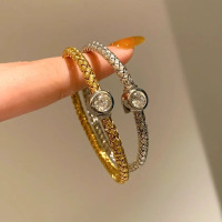 国风岁穗平安麦穗编织手环手镯女轻奢百搭时尚小众高级感新品手饰送女朋友老婆情人节七夕生日礼物