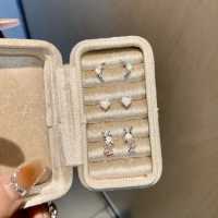 蝴蝶冰川欧泊月亮爱心耳钉女时尚精致百搭高级感S925纯银针耳饰潮送女朋友老婆情人节七夕生日礼物