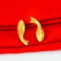 金满多 新款年年有鱼手链手绳DIY配件 可爱小丑鱼吊坠 仿真黄金鱼送女朋友老婆情人节七夕生日礼物