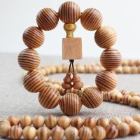 厂家直销国产松柏帝王木手链全透蚕丝纹血龙木佛珠念珠手串高油性送女朋友老婆情人节七夕生日礼物