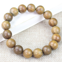 厂家直销南美洲绿檀手串香木佛珠男女单圈手链饰品见光变绿自然香送女朋友老婆情人节七夕生日礼物