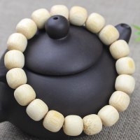 厂家直销金丝竹手串个性桶珠单圈男女情侣手饰品鱼籽纹竹子工艺品送女朋友老婆情人节七夕生日礼物