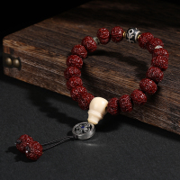 天然机刷包浆六瓣金刚菩提手串爆肉老金刚文玩佛珠手链精品菩提子送女朋友老婆情人节七夕生日礼物