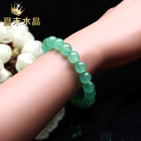 天然东陵玉手链女东陵玉单圈手串时尚饰品6-12毫米7A级送女朋友老婆情人节七夕生日礼物