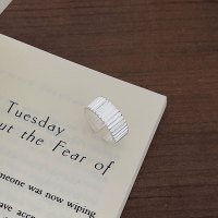 s925韩国东大门同款纯银法式时髦洋气齿轮戒指ins网红轻奢戒子潮送女朋友老婆情人节七夕生日礼物