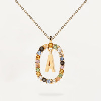 s925纯银字母项链ins小众设计感轻奢百搭锁骨链夏季女吊坠送女朋友老婆情人节七夕生日礼物