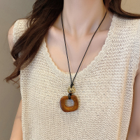 毛衣链轻奢高级感长款挂绳项链轻奢小众锁骨链女小众设计时髦配饰送女朋友老婆情人节七夕生日礼物