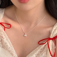纯银女锁骨颈链日常百搭配裙子高级感沈星回星星小项链不掉色送女朋友老婆情人节七夕生日礼物