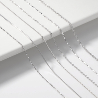 925纯银无吊坠百搭简约配饰水波蛇骨短项链锁骨链潮礼物女送女朋友老婆情人节七夕生日礼物