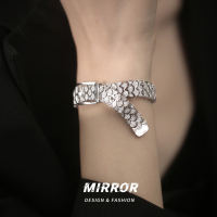 925纯银大鱼海棠表带手链女手串手环银饰2025重约26g春送女朋友老婆情人节七夕生日礼物