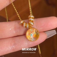 925纯银白水晶灵蛇路路通项链女锁骨链轻奢小众礼物约8g BCX5557送女朋友老婆情人节七夕生日礼物