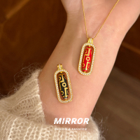 999纯银九眼天珠吊坠女仅项坠创意个性小众设计潮流约6g BCZ1945送女朋友老婆情人节七夕生日礼物