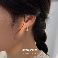 925纯银郁金香耳钉女耳环耳饰小众设计ins风2025年学生新款送女朋友老婆情人节七夕生日礼物