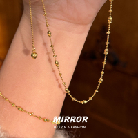 925纯银意大利仙女手链项链女锁骨链个性新约4g BCX5661+BCS4178送女朋友老婆情人节七夕生日礼物