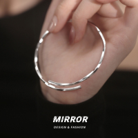 999纯银莫比乌斯手镯女手环手饰轻奢小众高级感时尚个性潮送女朋友老婆情人节七夕生日礼物