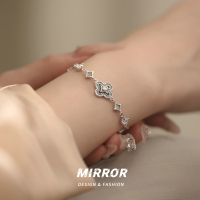 925纯银青花瓷手链女手饰手环气质时尚轻奢精致高级感潮流送女朋友老婆情人节七夕生日礼物