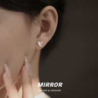 999纯银凤凰涅槃耳钉女耳环耳饰汉服养耳洞学生2025年新款送女朋友老婆情人节七夕生日礼物