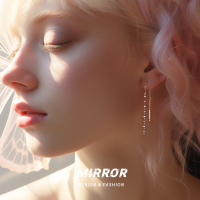 925纯银闪光流苏耳线女耳钉耳环耳饰优雅小众设计2025新款送女朋友老婆情人节七夕生日礼物