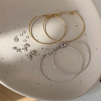 s925纯银万能diy蛇骨手镯女款百搭细圈手环可调节穿珠子手链送女朋友老婆情人节七夕生日礼物