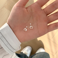  s999纯银莫比乌斯耳钉女百搭设计感日常小众高级感经典耳饰送女朋友老婆情人节七夕生日礼物