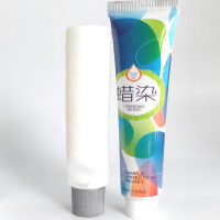 韩妃花植素植物无氨炫彩蜡染染发剂染发膏染发霜焗油膏盖白发头发染色温和不伤发120ML*2栗棕色