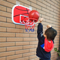 免打孔儿童篮球框古达悬挂式篮球架挂墙壁篮筐板宝宝投篮玩具室内家用