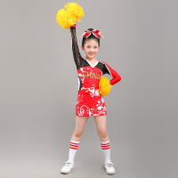 中国风啦啦操比赛服古达健美操舞蹈服拉拉操演出服团体啦啦队表演服