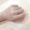 宝亨达 钻戒铂金钻戒pt950镶嵌钻石女戒个性钻戒求婚结婚钻石戒指