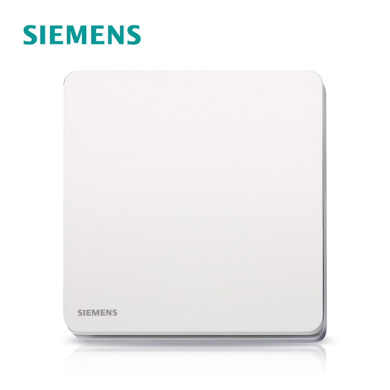 [官方旗舰店]西门子(SIEMENS)开关插座系列86型睿致钛银色一开多控 多控开关