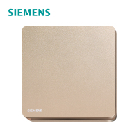 【官方旗舰店】西门子(SIEMENS)开关插座系列86型面板睿致玫瑰金中途开关多控开关