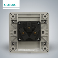 【官方旗舰店】西门子开关插座面板SIEMENS映彩硒辉银16A三孔空调电源插座
