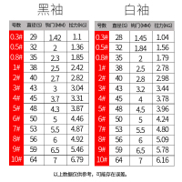喜曼多黑袖白袖无倒刺鱼钩高碳钢超硬竞技袖钩细条钓鱼钩