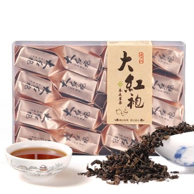 春逸茗茶 新茶大红袍茶叶武夷岩茶炭烧自饮装简装4号160g