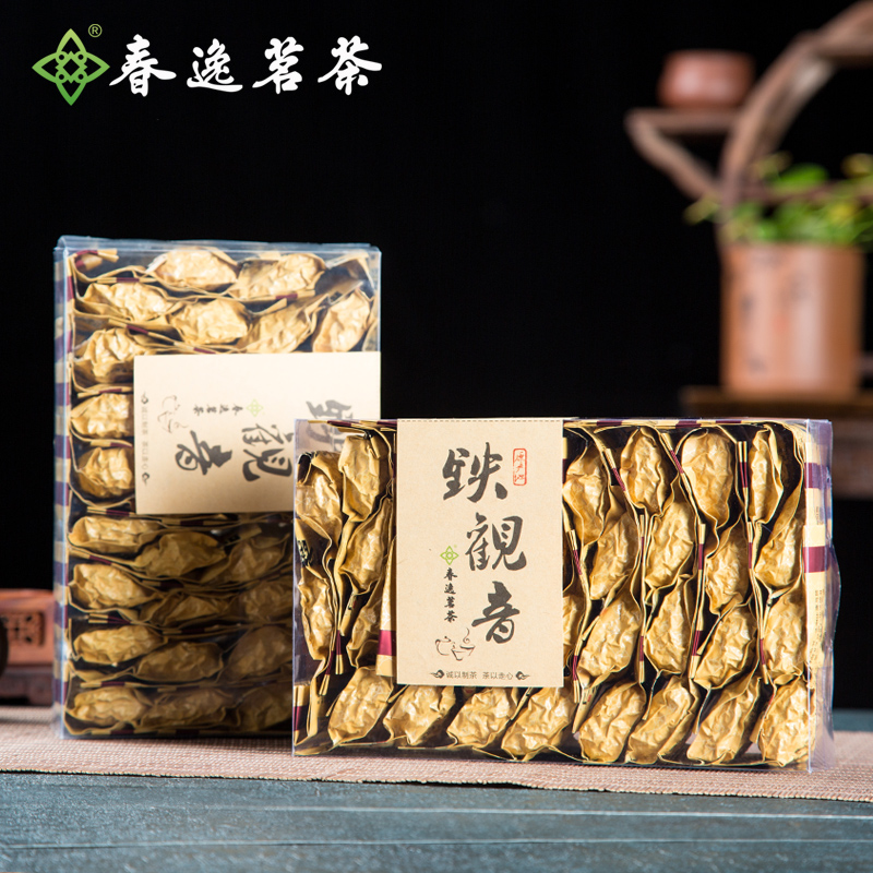 春逸茗茶 安溪铁观音新茶乌龙茶自饮简装正香6号250g