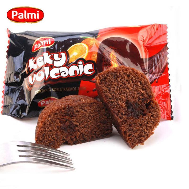 palmi派派米牌火焰山蛋糕两种口味组合装24枚 早餐糕点点心土耳其原装进口休闲食品图片