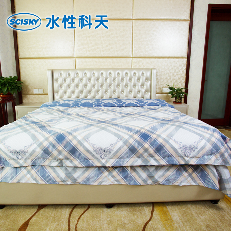 水性科天 家具皮床双人床1.8米床欧式皮艺软床现代简约床卧室