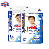 大王（GOO.N）环贴式纸尿裤/尿不湿花信风系列中号M66片