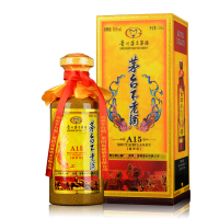 茅台集团酱香型53度国产高度白酒茅台不老酒A15单瓶500ml*1