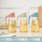 senseyo家用厨房油壶自动开合防漏高硼硅玻璃油壶酱油罐瓶调料瓶醋壶厨房用品 北欧蓝500ml