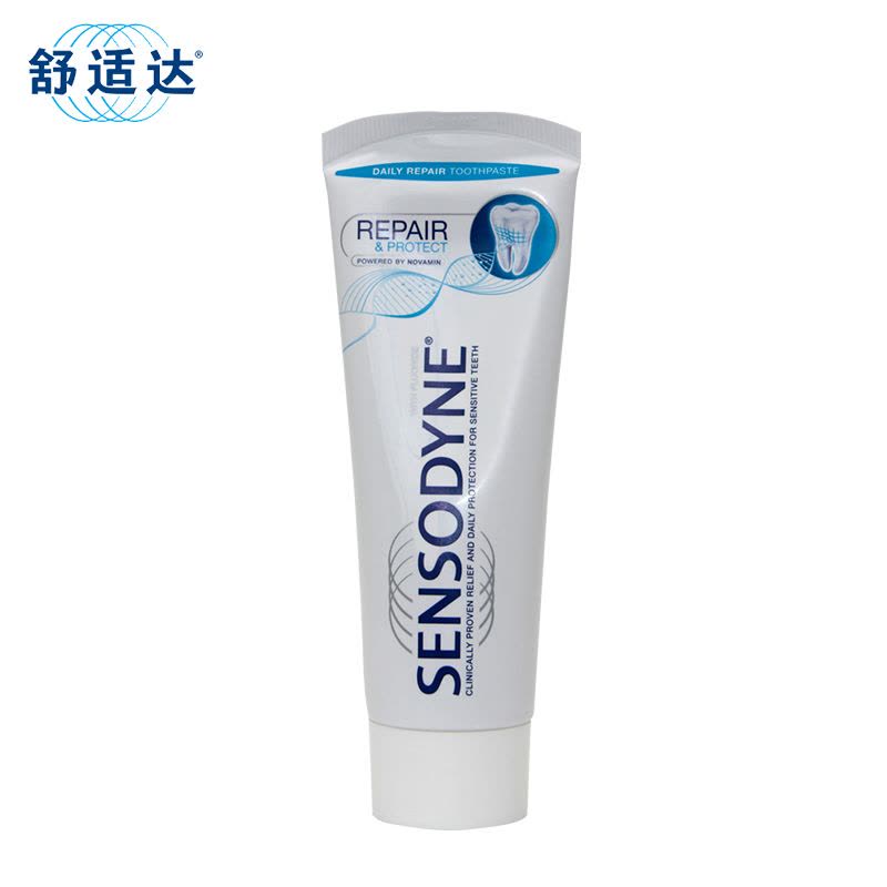 舒适达（Sensodyne） 专业修复 牙膏 100g 减少牙菌斑含氟防蛀图片