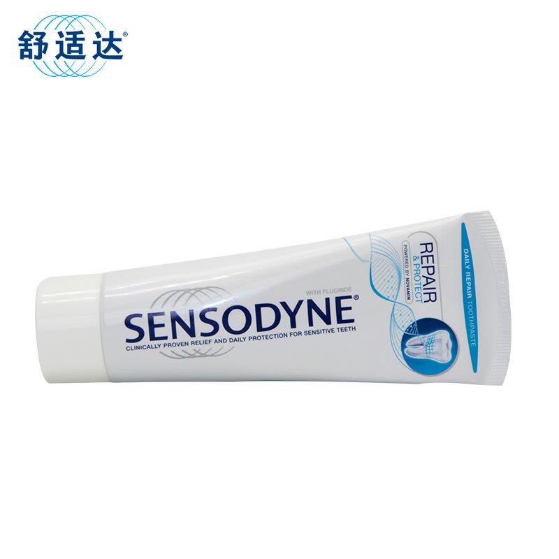 舒适达（Sensodyne） 专业修复 牙膏 100g 减少牙菌斑含氟防蛀图片