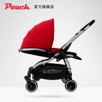 Pouch婴儿推车超轻便可坐可躺便携式四轮避震折叠婴儿车手推车