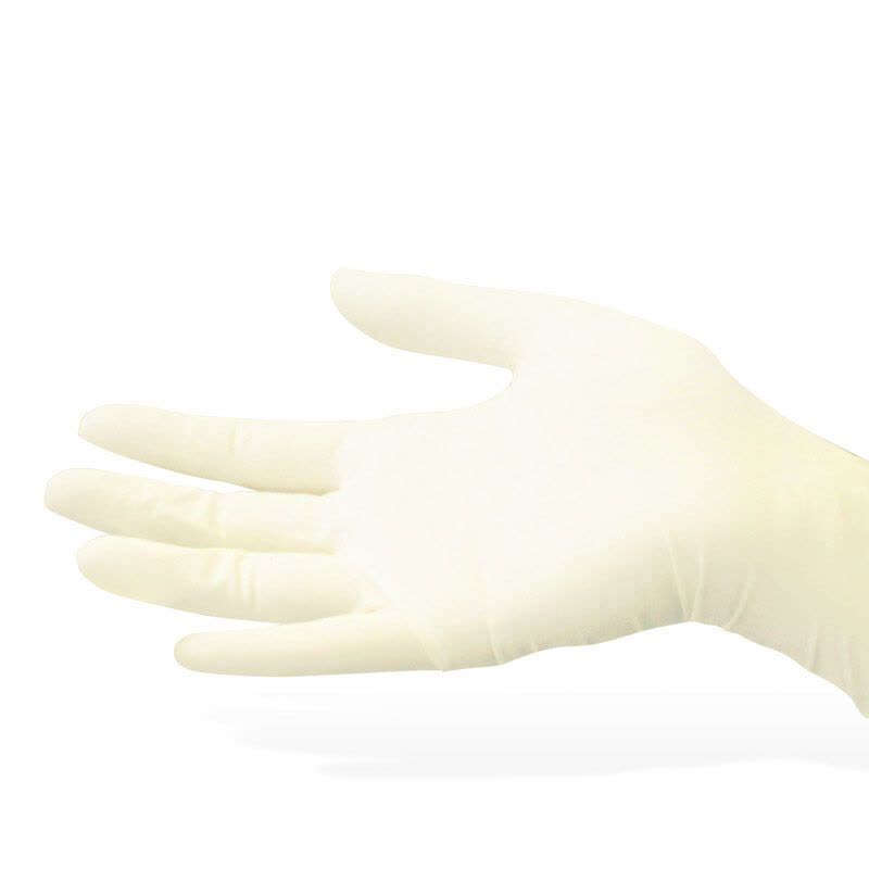 美国AMMEX爱马斯一次性乳胶手套 无粉麻面 优质乳胶 无尘加厚标准型 TLFC 100只/盒 大号L图片