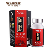 莱特维健(Wright Life)香港阿胶气血宝胶囊 阿胶原粉成年女性滋补营养品保健品60粒盒装