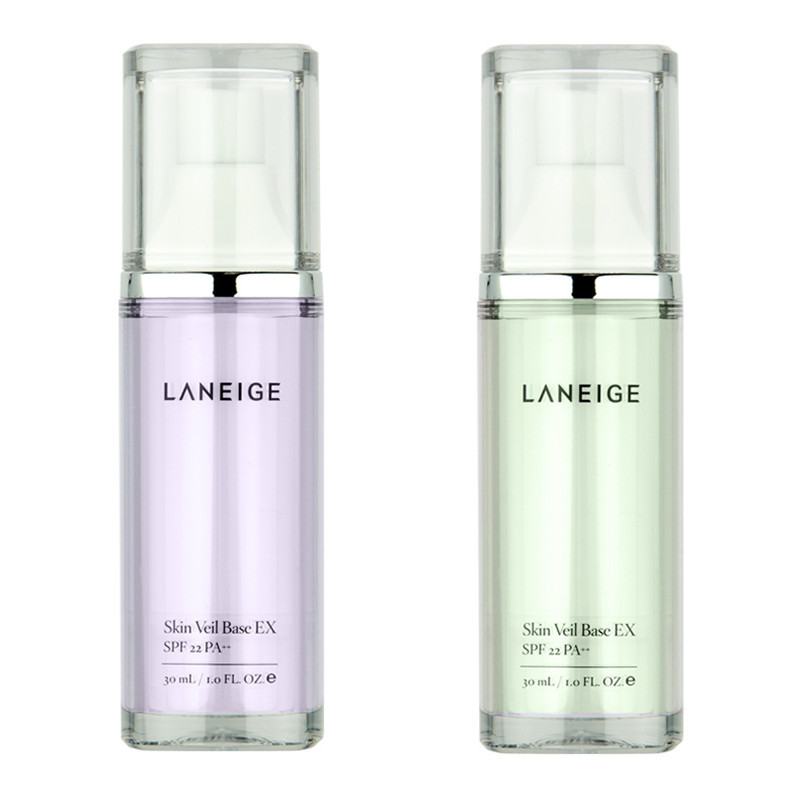 Laneige/兰芝雪纱丝柔防晒隔离霜 遮瑕 提亮肤色裸妆 SPF22 PA++ 30ml 40# 紫色