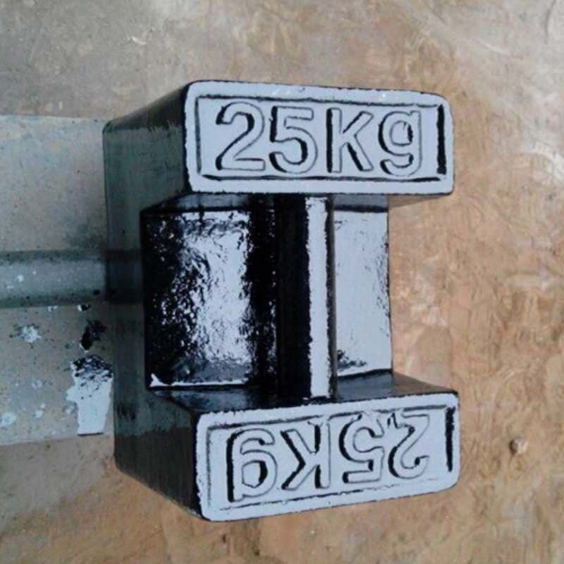 常平 M1铸铁砝码锁型砝码标准砝码 0.5kg图片
