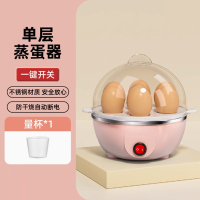 征集买家秀!多功能蒸蛋器自动断电小型煮鸡蛋羹机古达家用早餐双层迷你宿舍机_粉色