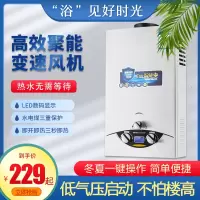 家用煤气热水器液化气天然气燃气液化8升纳丽雅 10升铜水箱数码款配件_液化
